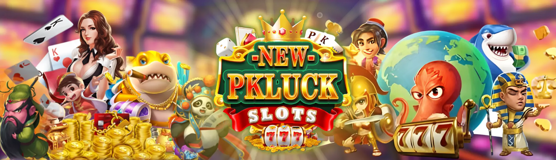 new pkluck slots game app